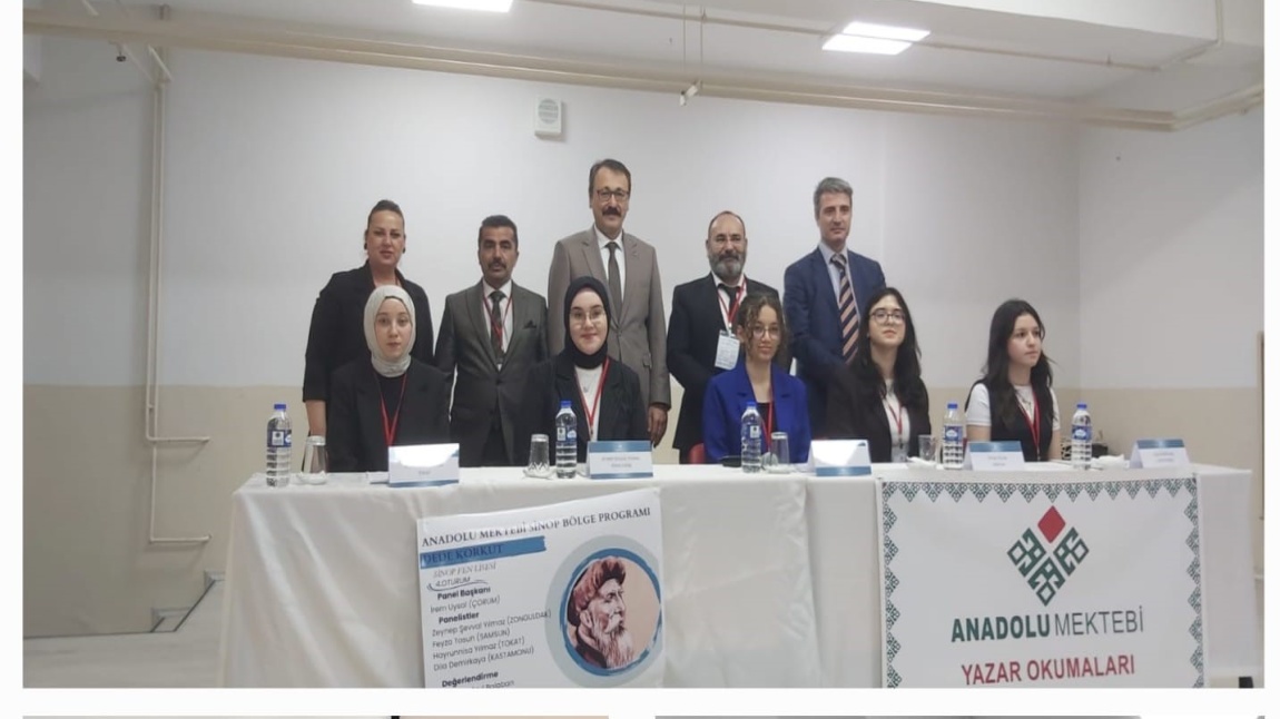 Anadolu Mektebi Yazar Okumaları Sinop Bölge Programı'na katıldık. 